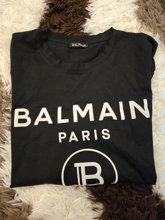 Balmain Paris Crew Neck Tee